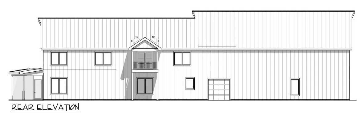 Rear Elevation