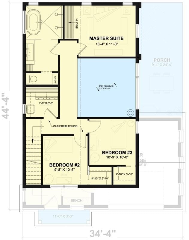 Explore This Thoughtfully Designed Upper Floor Layout