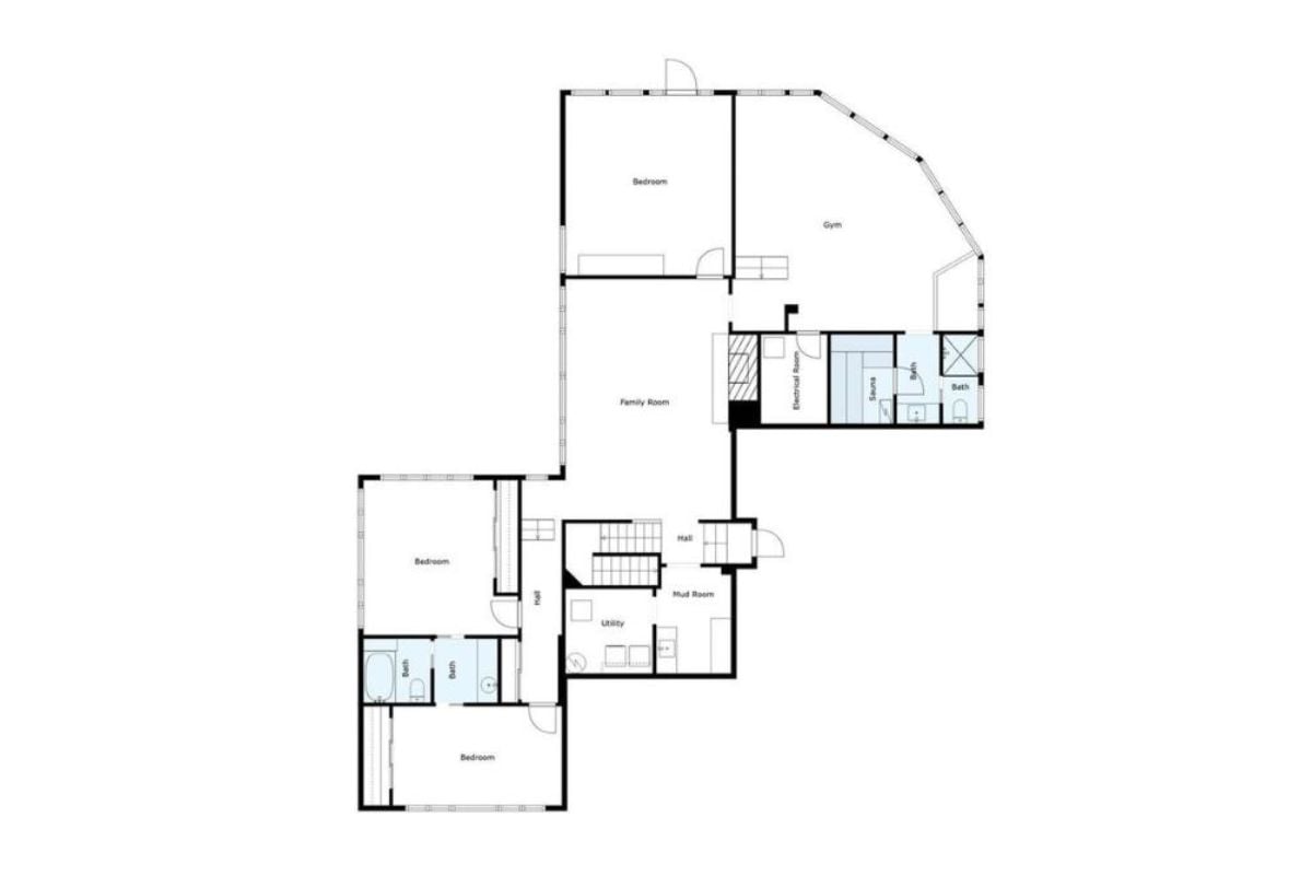 Lower Level Floor Plan