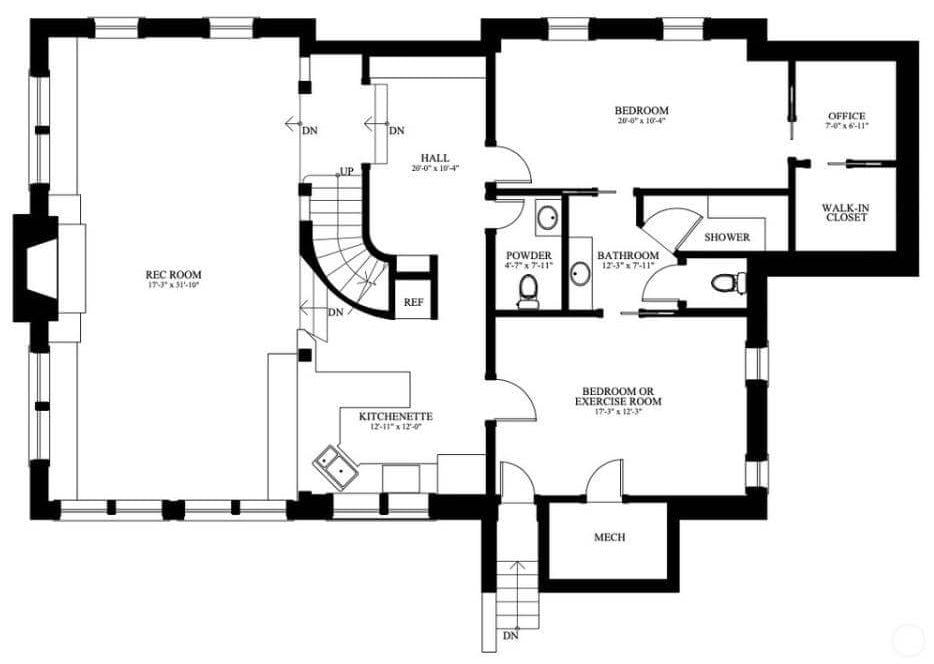 Exploring the Lower Level: Rec Room and More