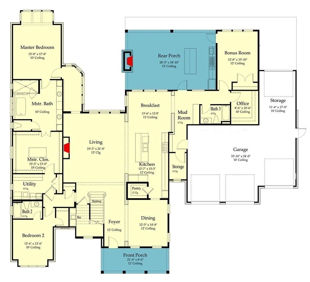Explore the Flow of This Spacious Open-Concept Floor Plan
