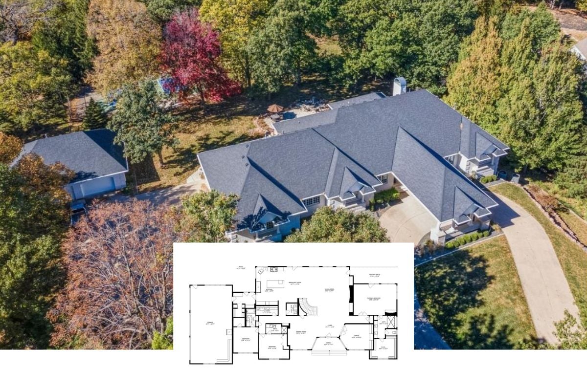 4-Bedroom Estate with Theater Room and Exercise Space