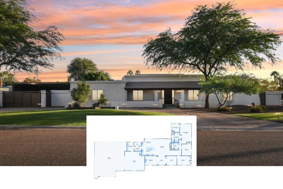 4-Bedroom Home with Office Spoace and Guest House