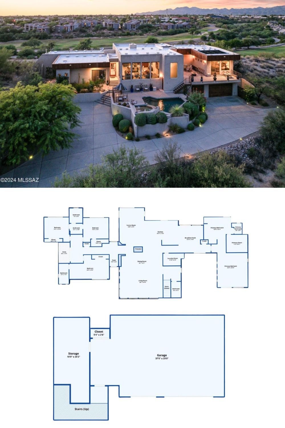 4-Bedroom Home with Open Concept and 3-Car Garage (4,100 Sq. Ft. Floor Plan)