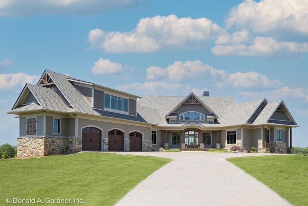 Classic Craftsman Home with Striking Gable Rooflines