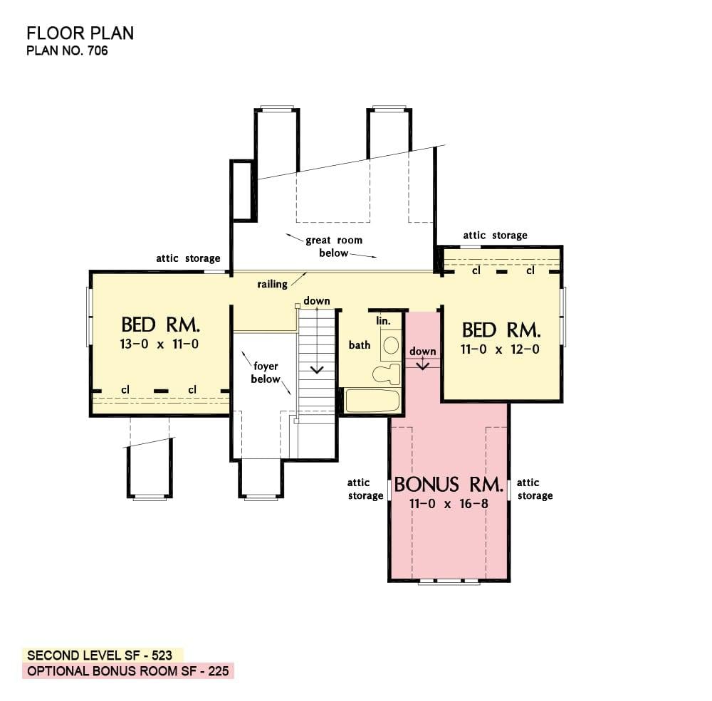Explore the Flexible Layout of This Upper Level with Bonus Room