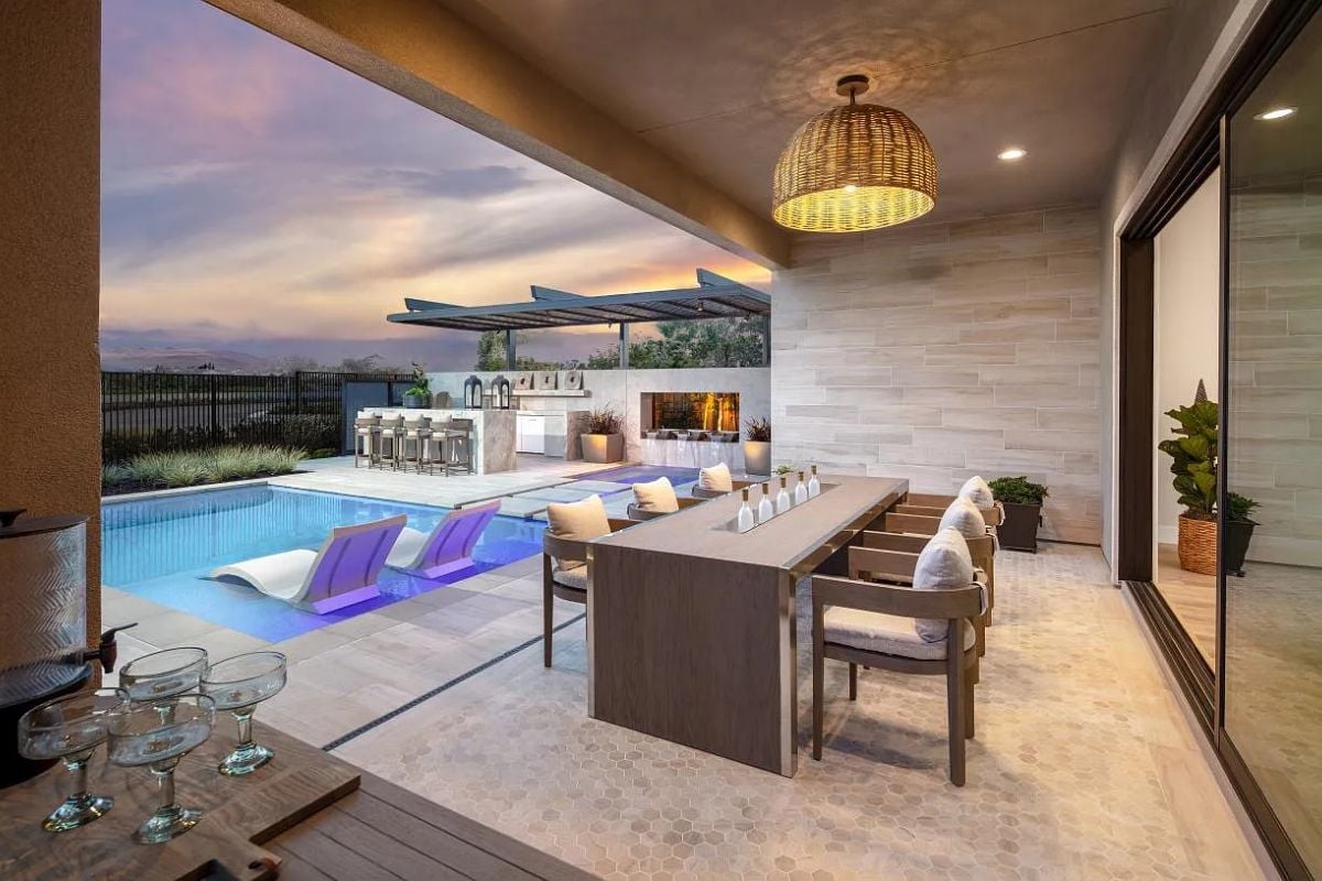 Outdoor living space