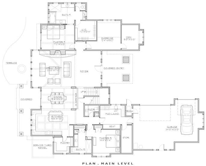 Explore the Spacious Layout of This Main Level Floor Plan