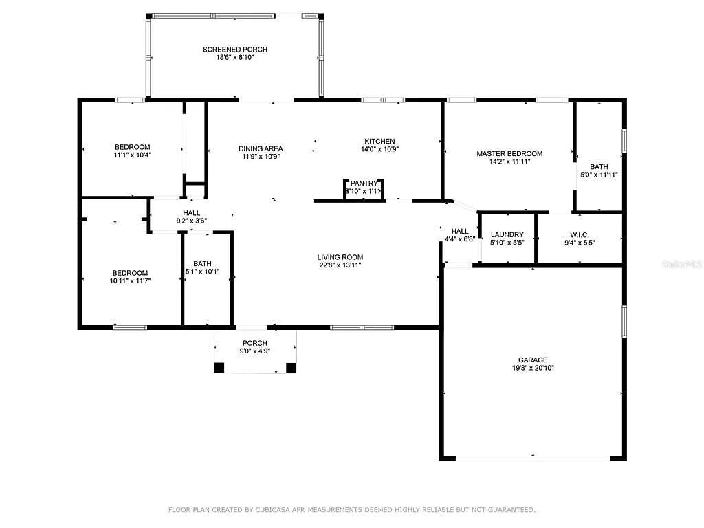 Explore This Functional Layout with a Screened Porch