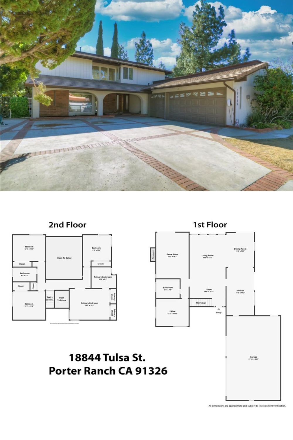 5-Bedroom Home with Game Room and 3-Car Garage (2,509 Sq. Ft. Floor Plan)