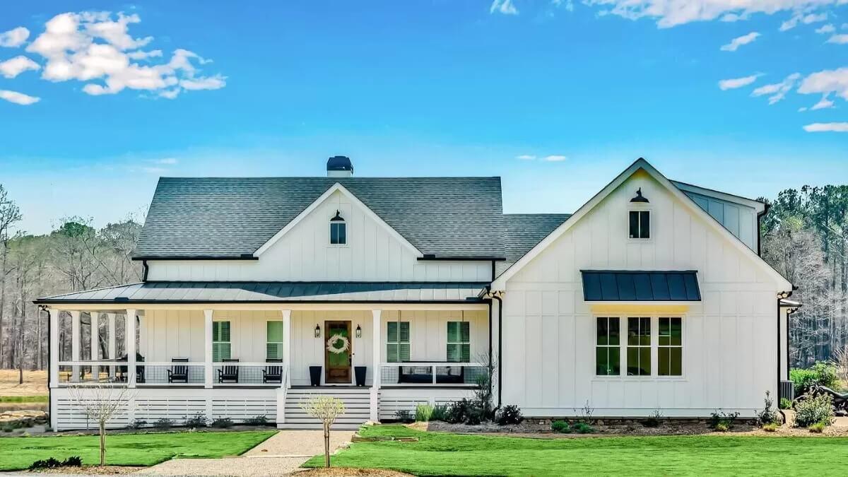 Classic Farmhouse with a Welcoming Front Porch