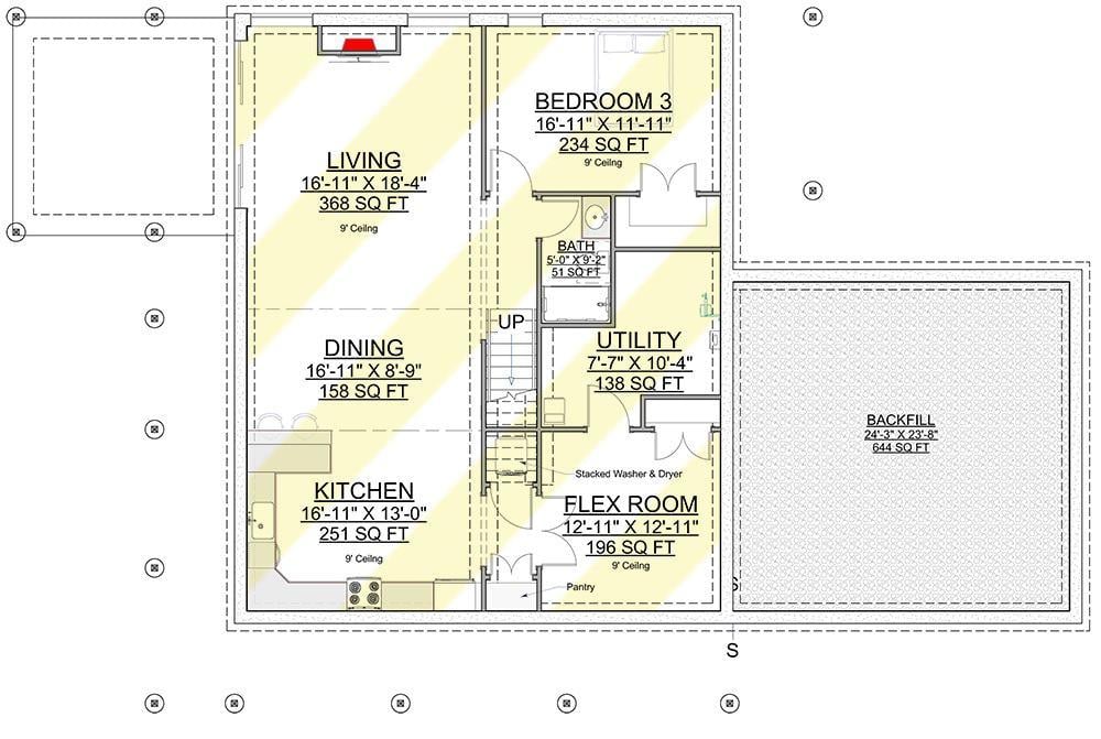 Explore the Versatile Flex Room in This Thoughtfully Designed Layout