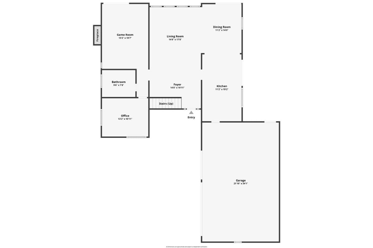 Main Level Floor Plan