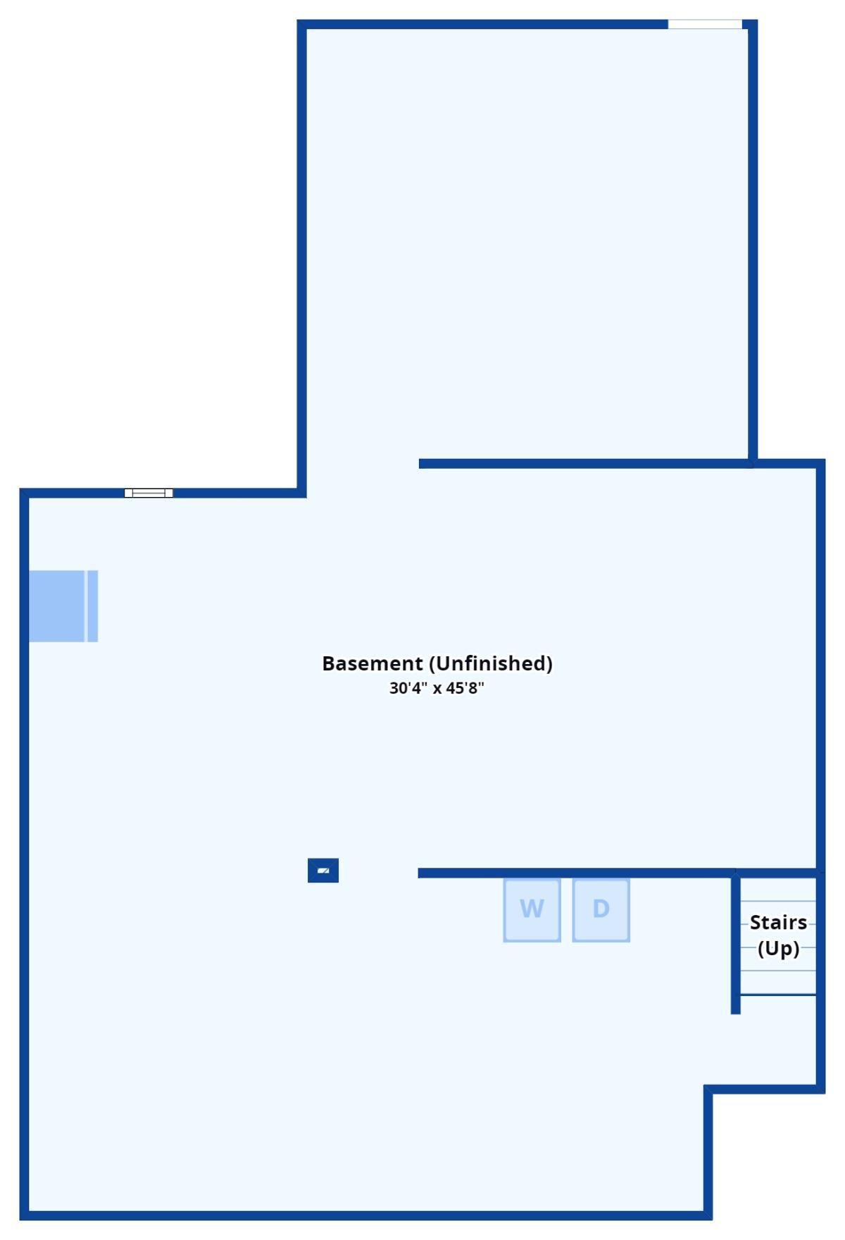 Exploring the Potential of This Unfinished Basement Layout