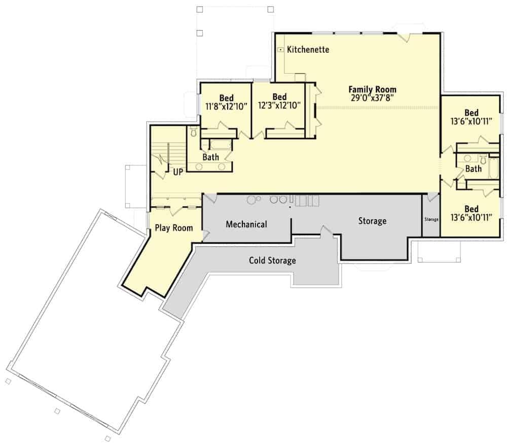 Explore the Spacious Family Room in This Inviting Floorplan