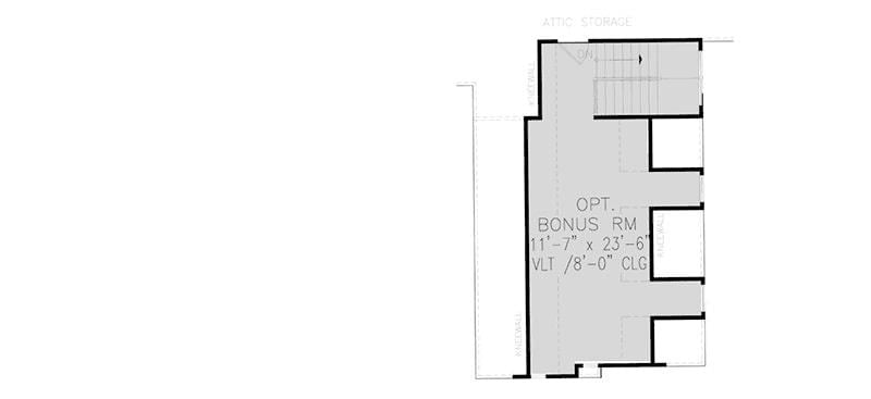 Explore the Spacious Bonus Room Layout on This Floorplan