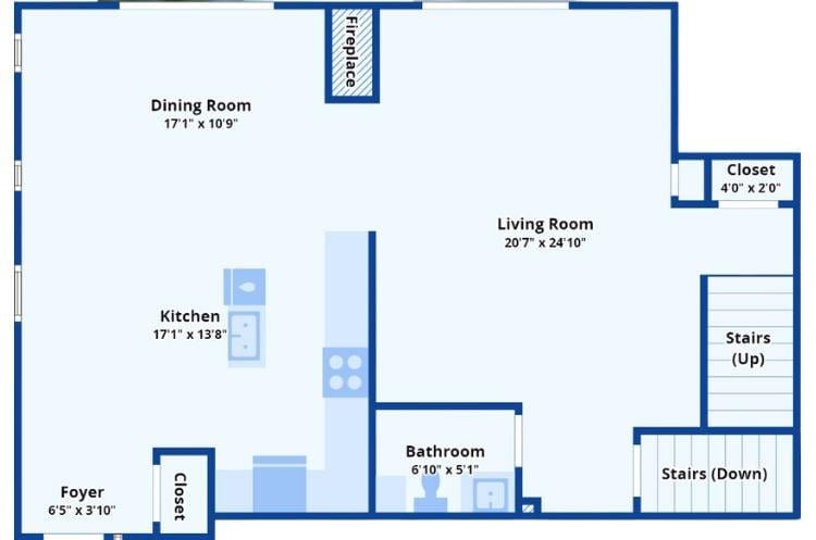 Explore the Open-Concept Flow of This Main Level