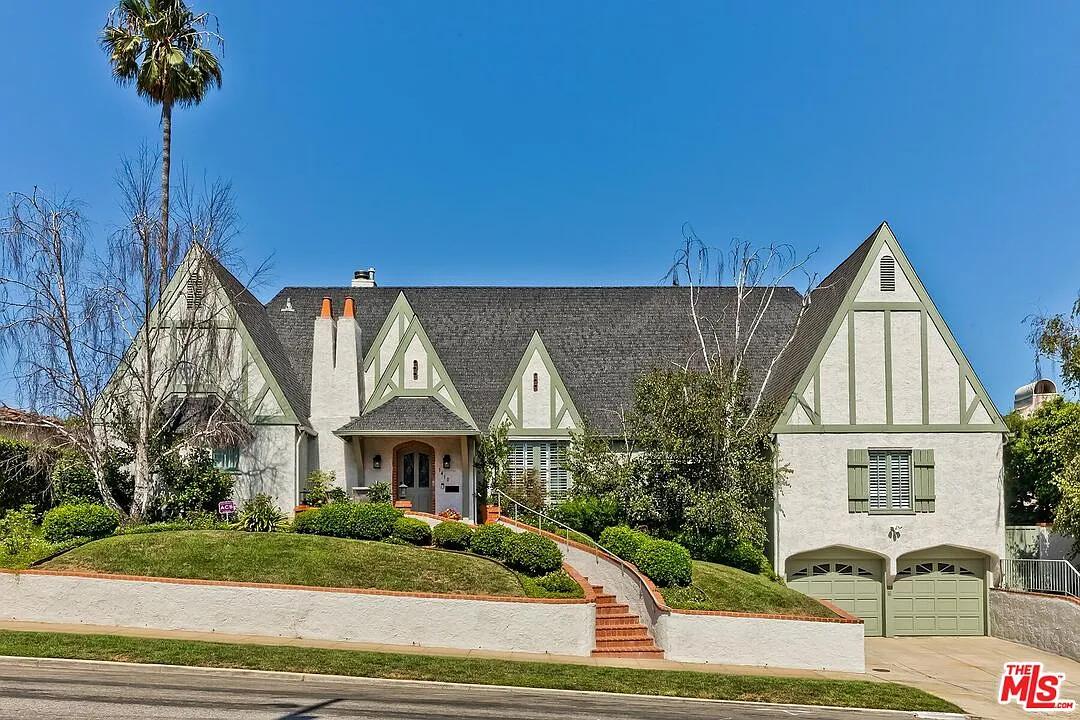 Step Into This Timeless Tudor Revival with Steep Gables