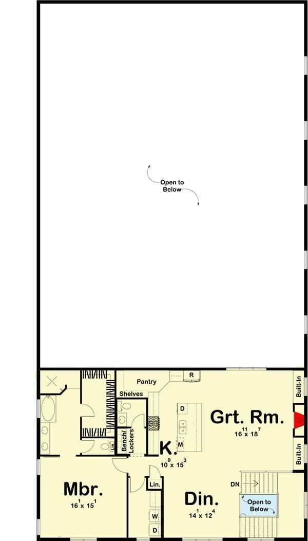 Explore the Open Layout with a Versatile Great Room