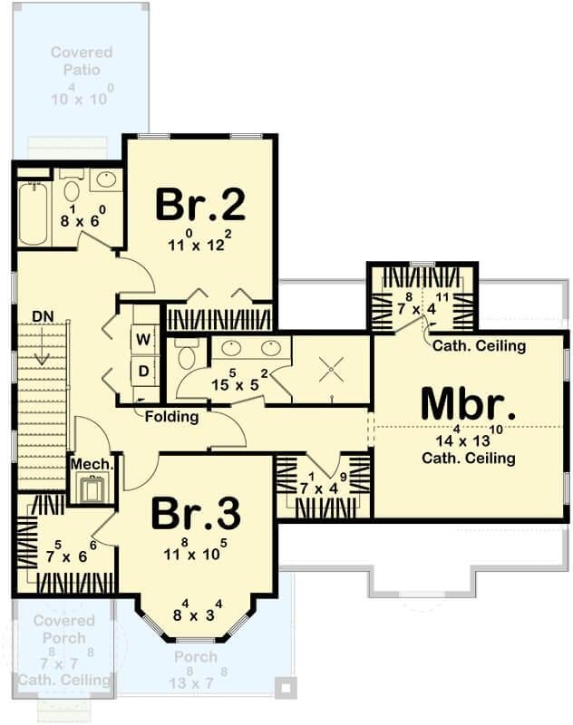 Explore This Thoughtfully Designed Upper-Level Floor Plan
