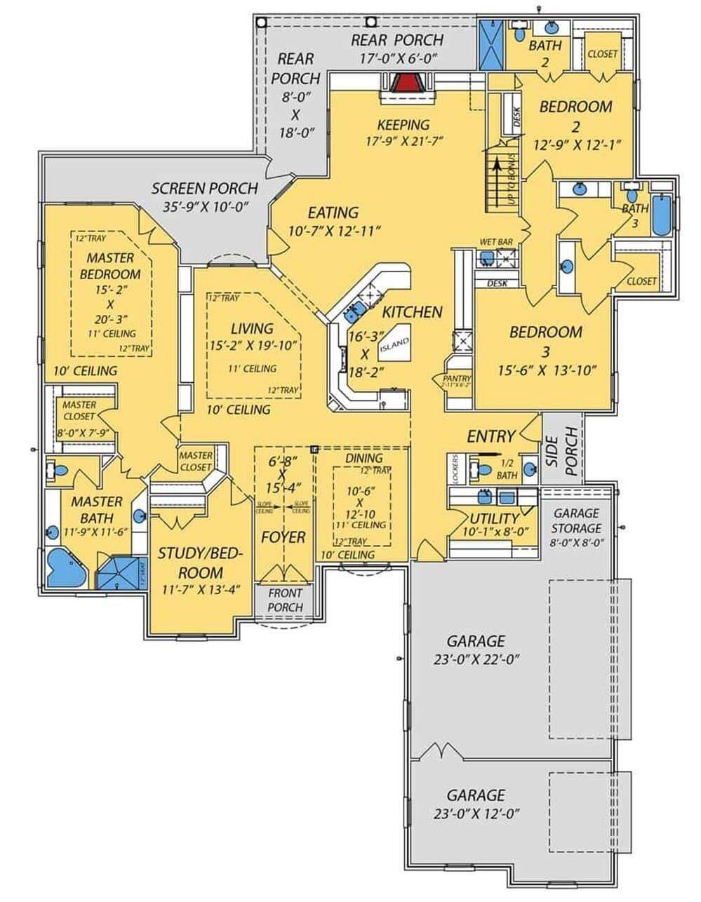 Exploring the Versatile Layout of This Spacious Home