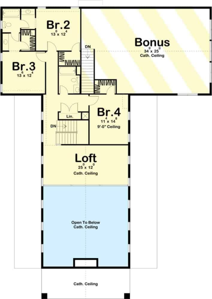 Exploring the Spacious Upper Level with a Bonus Room