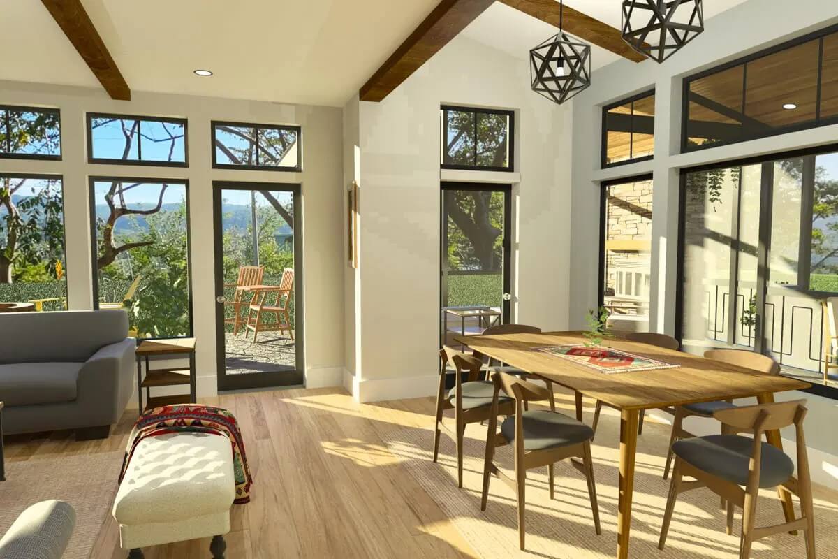 Living and Dining Rooms