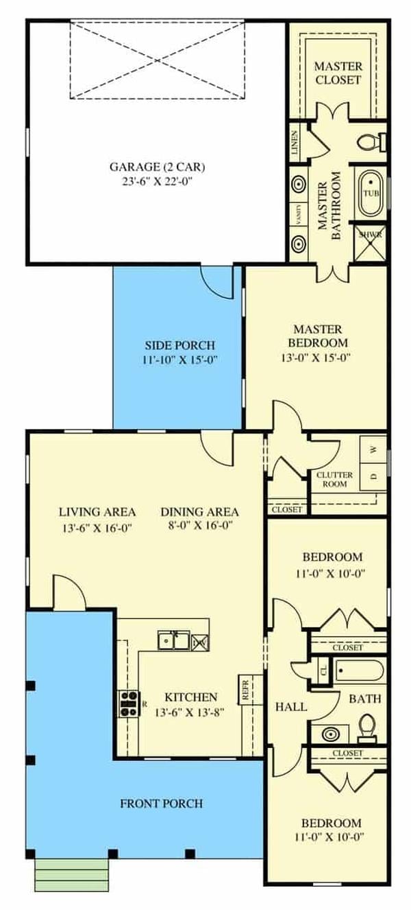 Explore This Thoughtfully Designed Open-Concept Floor Plan
