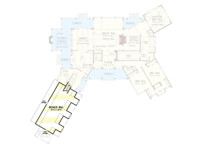 Explore This Expansive Floor Plan with a Bonus Room Extension