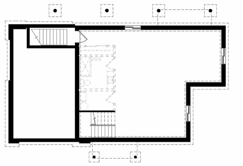 Exploring the Efficient Layout of a Basement Floor Plan