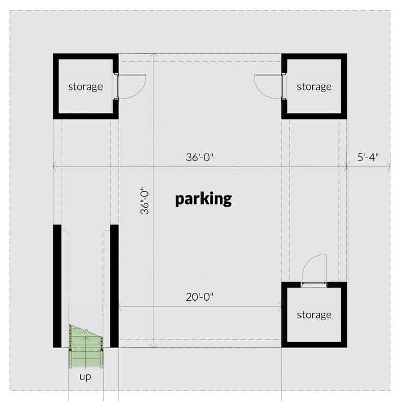 Practical Layout with Dual Storage Spaces