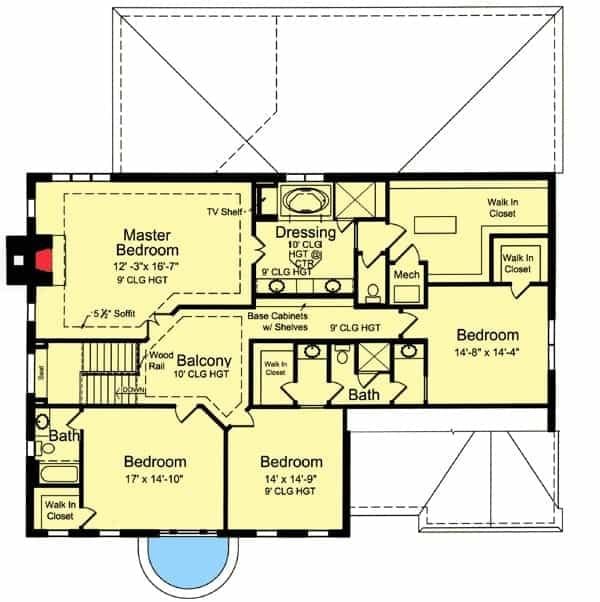 Explore This Thoughtful Upper-Level Layout with a Master Suite and Balcony
