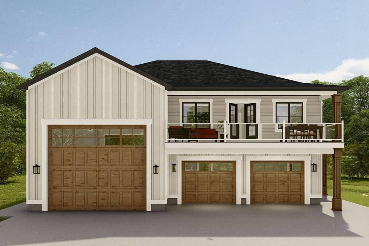 Check Out This Barndominium with a Spacious Balcony