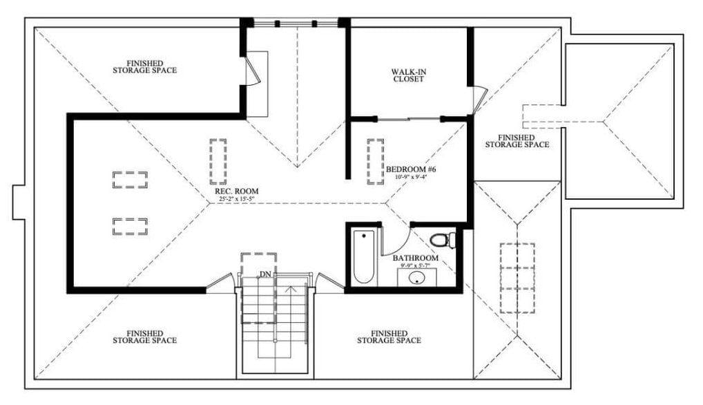Explore the Versatile Layout of This Upper-Level Floor Plan