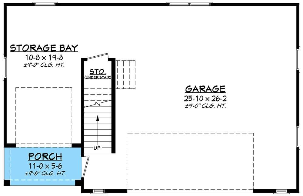Exploring the Spacious Garage and Storage Bay Layout