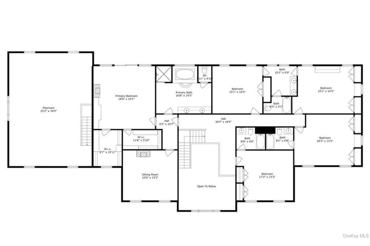 Exploring the Upper Level: Spacious Bedrooms and Playroom Delight