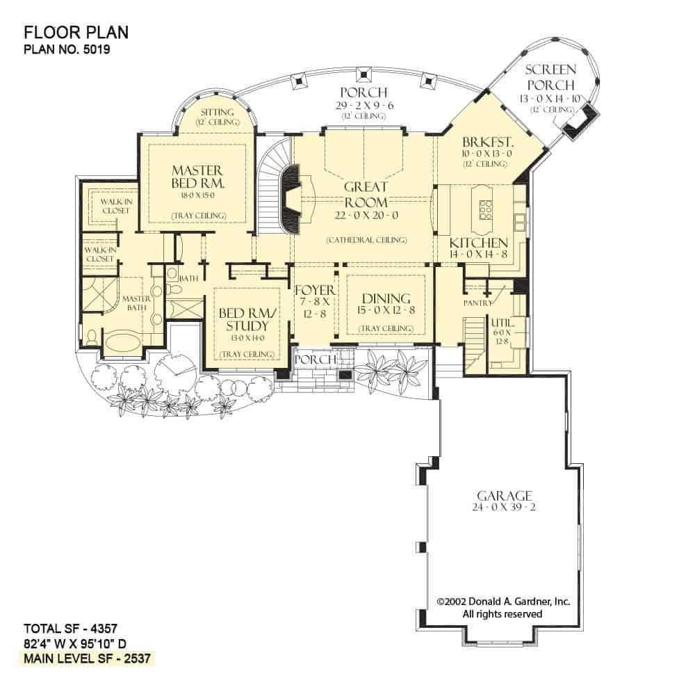 Explore This Thoughtful Floor Plan with a Central Great Room