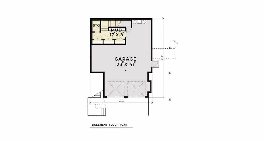 Explore the Spacious Garage and Mudroom Combo