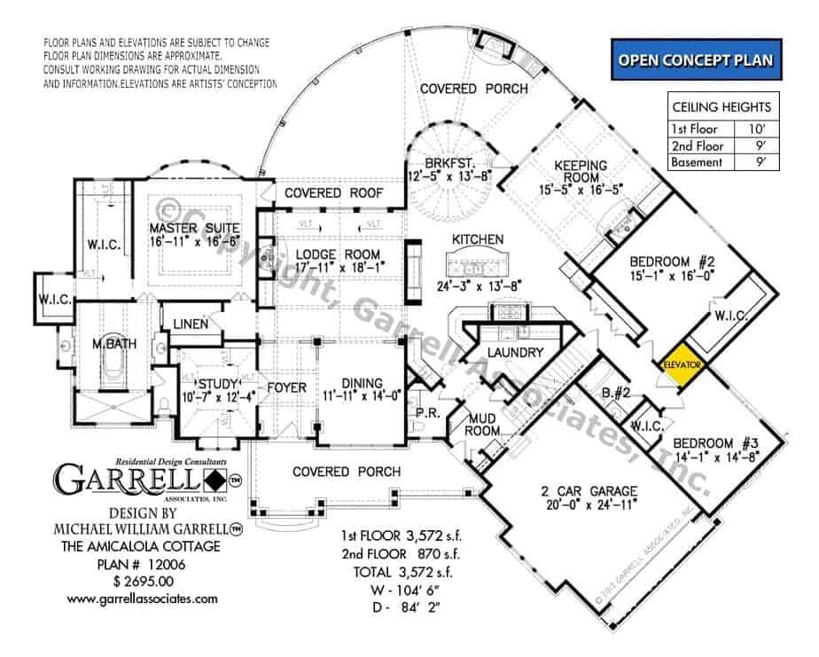 Explore This Thoughtfully Designed Open Concept Floor Plan