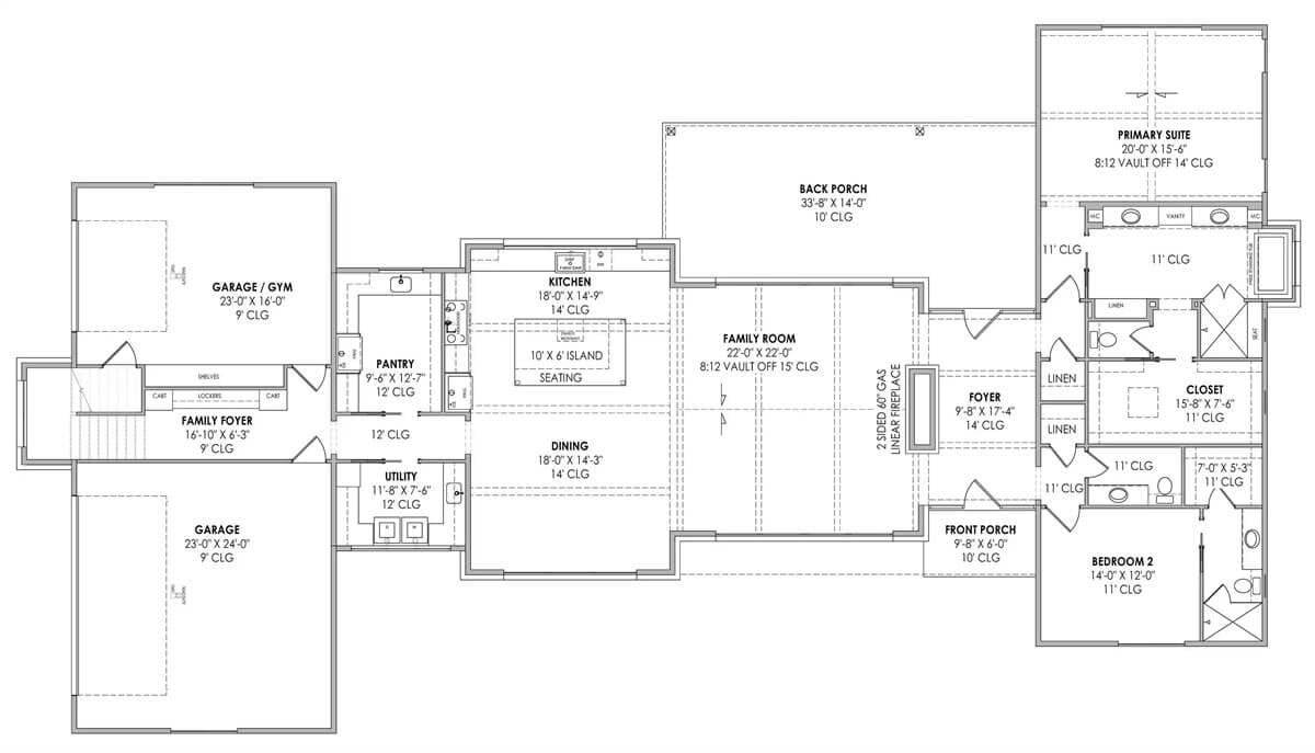Explore the Flow of This Spacious Family-Centric Floor Plan