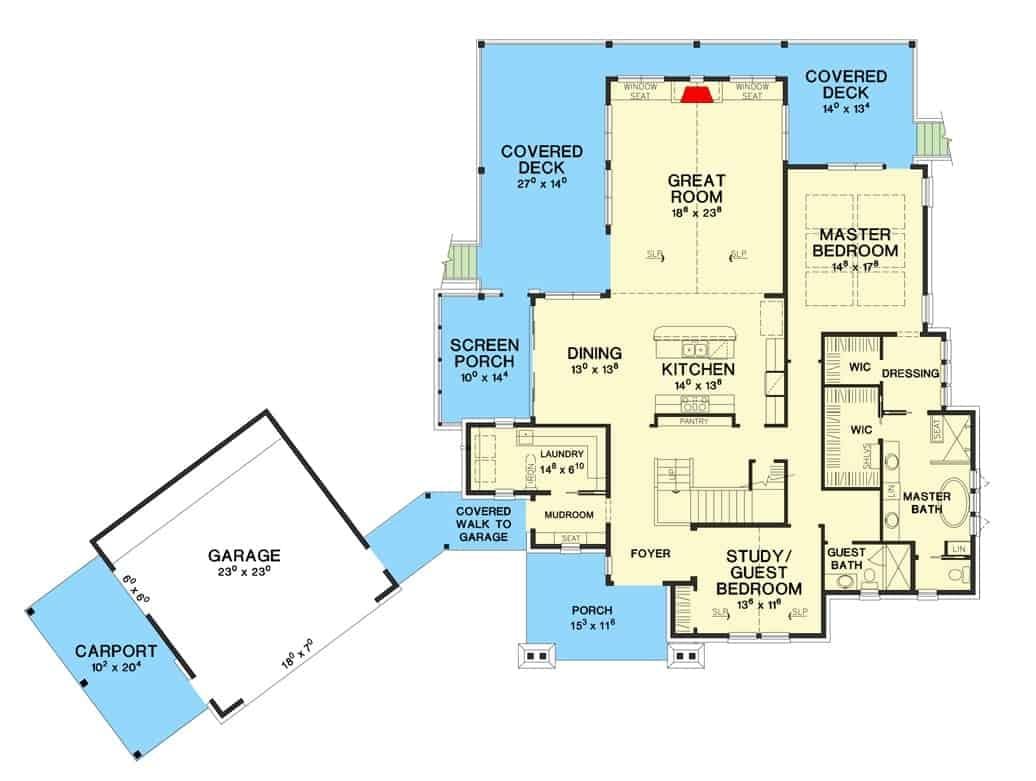 Explore the Flow of This Spacious Open Floor Plan