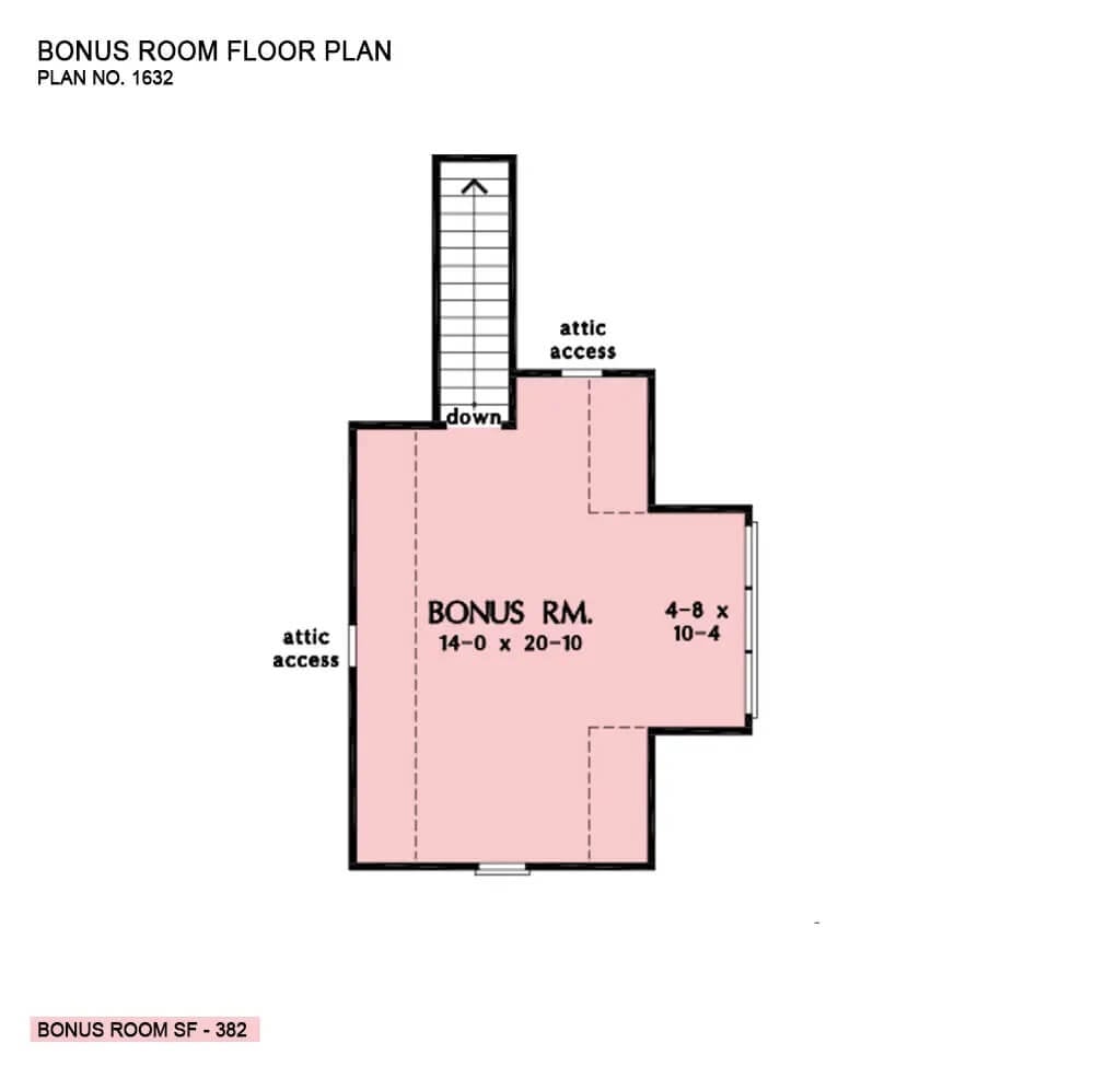 Bonus Level Floor Plan