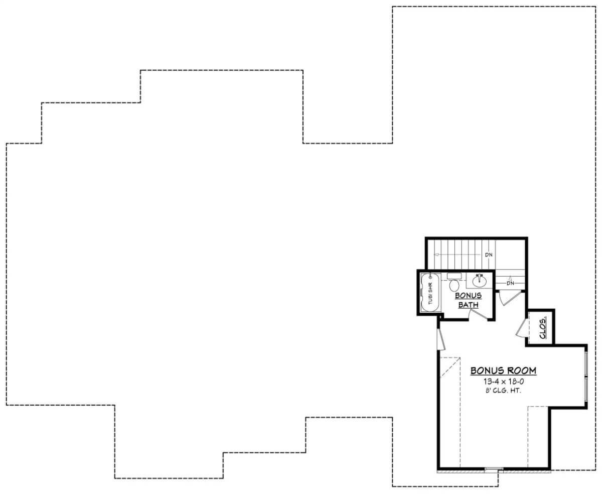 Bonus Level Floor Plan