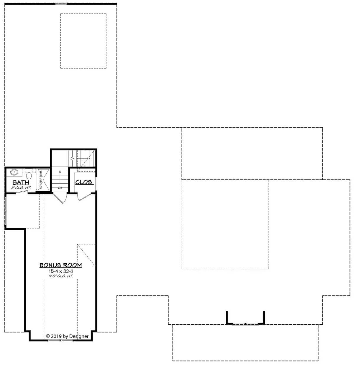 Bonus Level Floor Plan