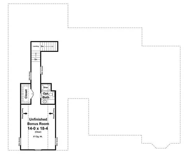 Bonus Level Floor Plan