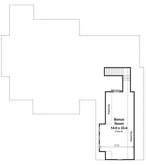 Bonus Level Floor Plan
