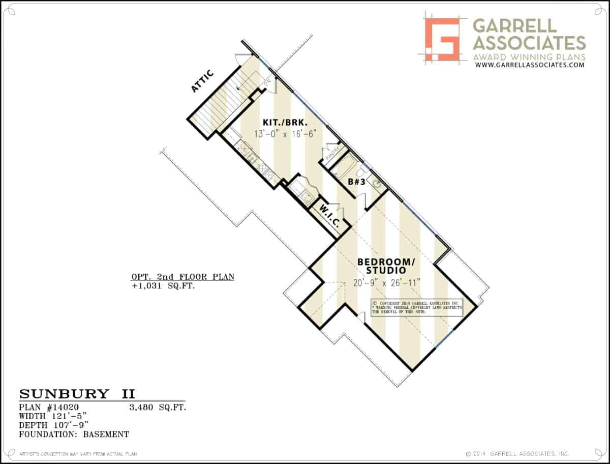 Explore the Versatile Second Floor of Sunbury II
