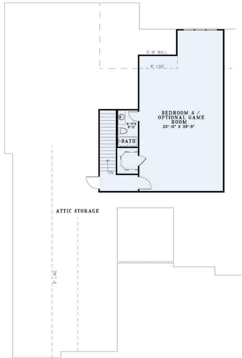 Explore the Versatile Upper Level with Optional Game Room