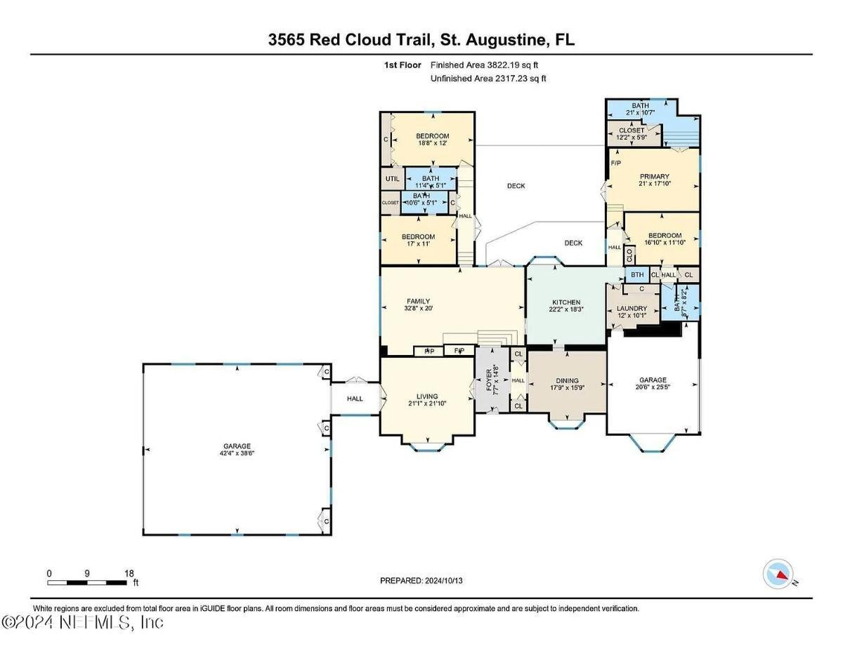 Spacious Floor Plan with Dual Garages and Expansive Family Room