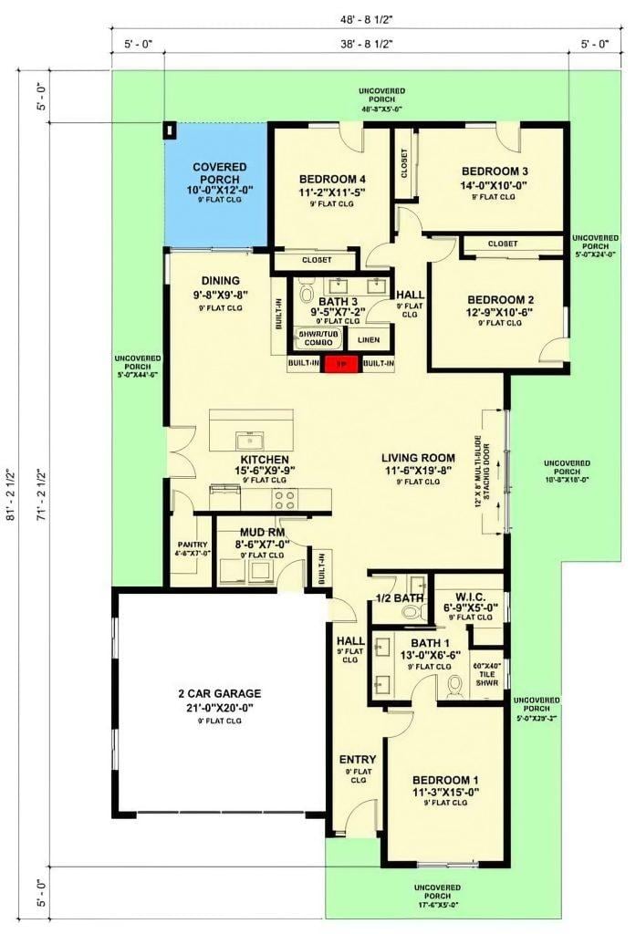 Explore the Functional Layout of This Spacious Home